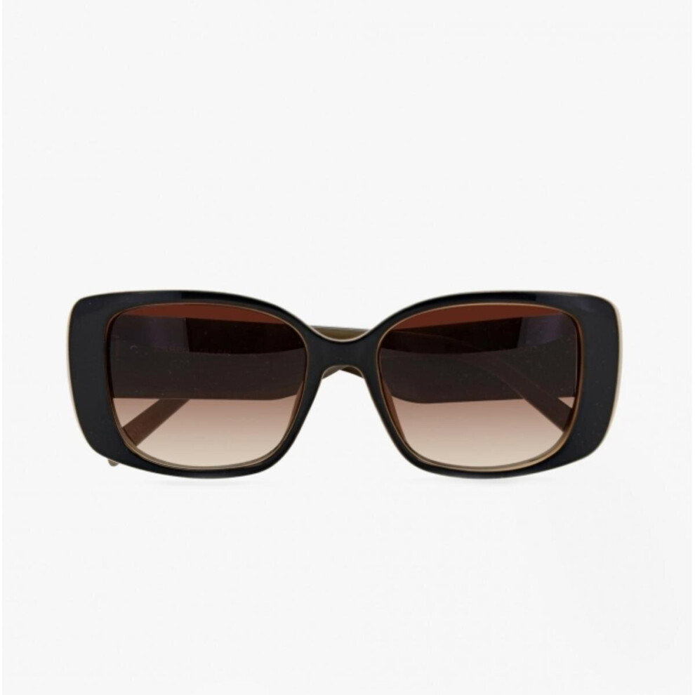 Karen Millen KM5047 Sunglasses Black/Milky Nude