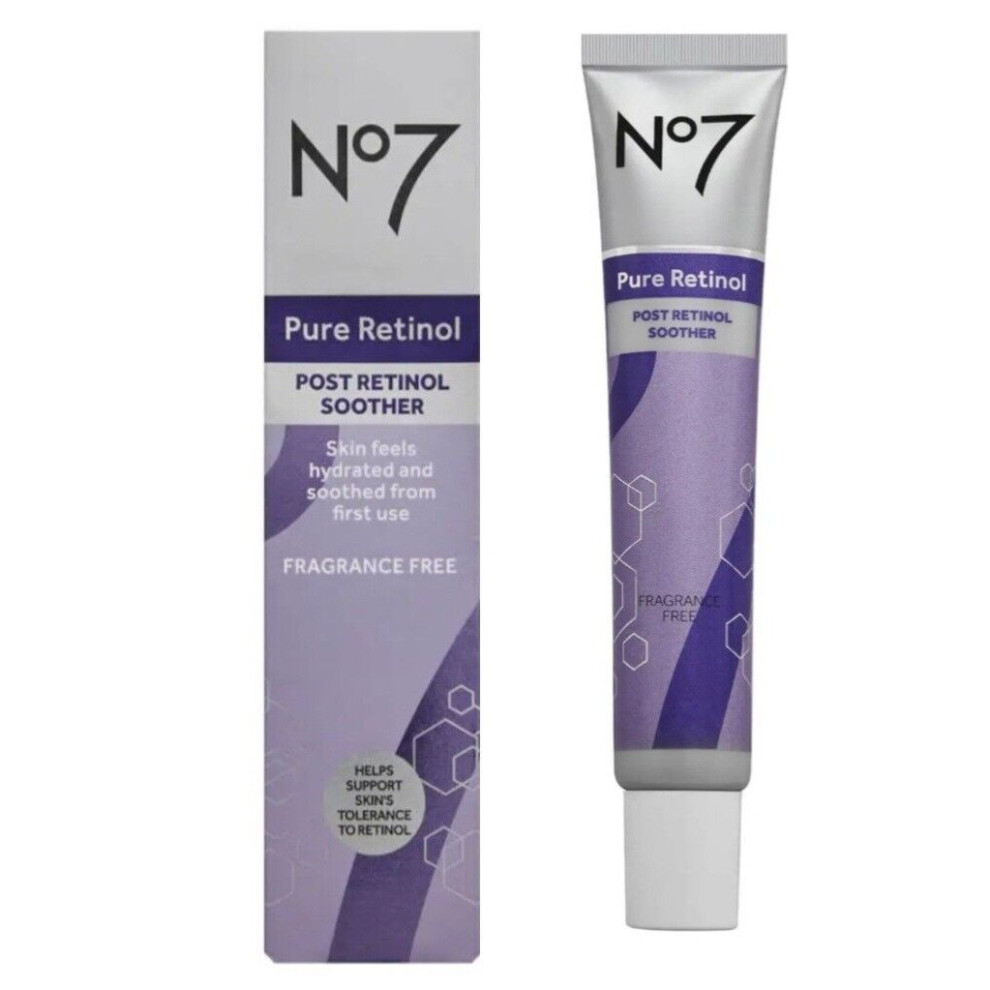 No7 Boots Skin Care Pure Retinol Post Retinol Soother 50ml