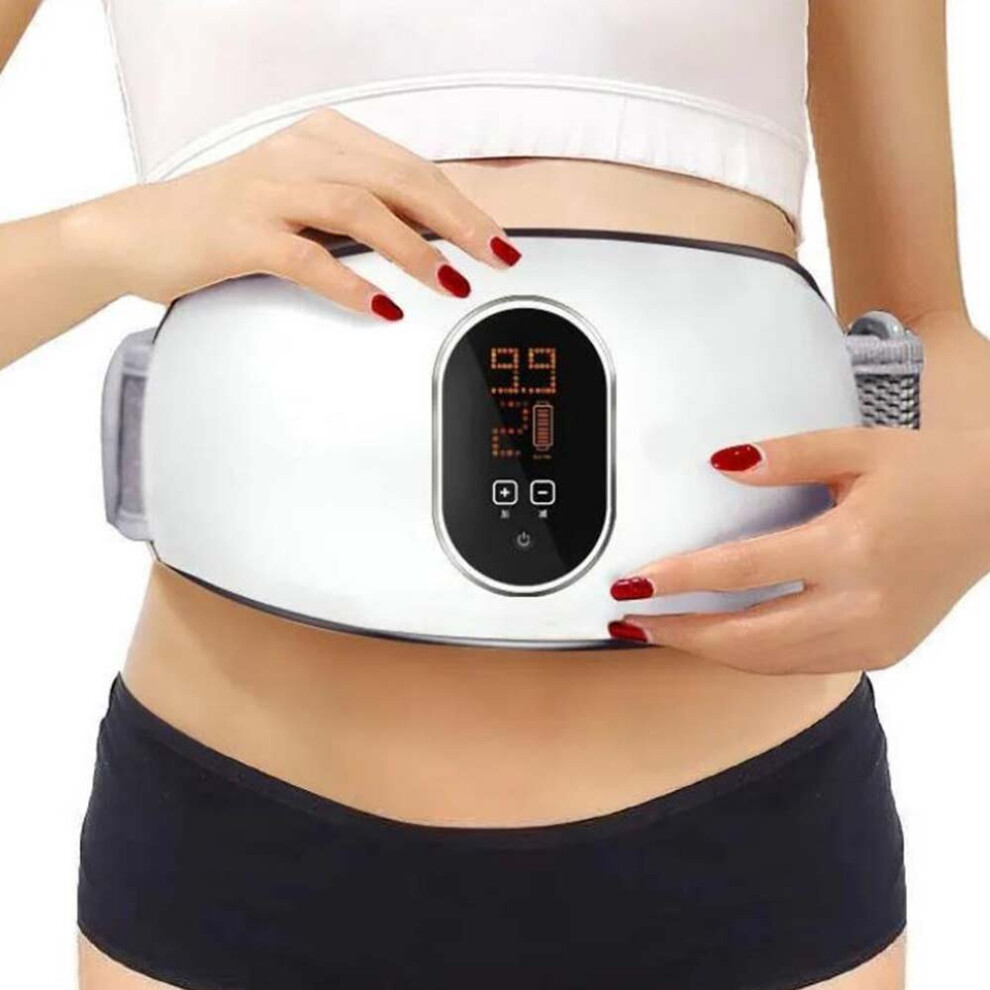 Body Slimming Belt Electric Vibrating Fat Burning Weight Loss Massager Machine on OnBuy