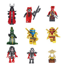 24 Mini Figurines Ninjago : Kai, Jay et Sensei Wu - Jouets de Construction