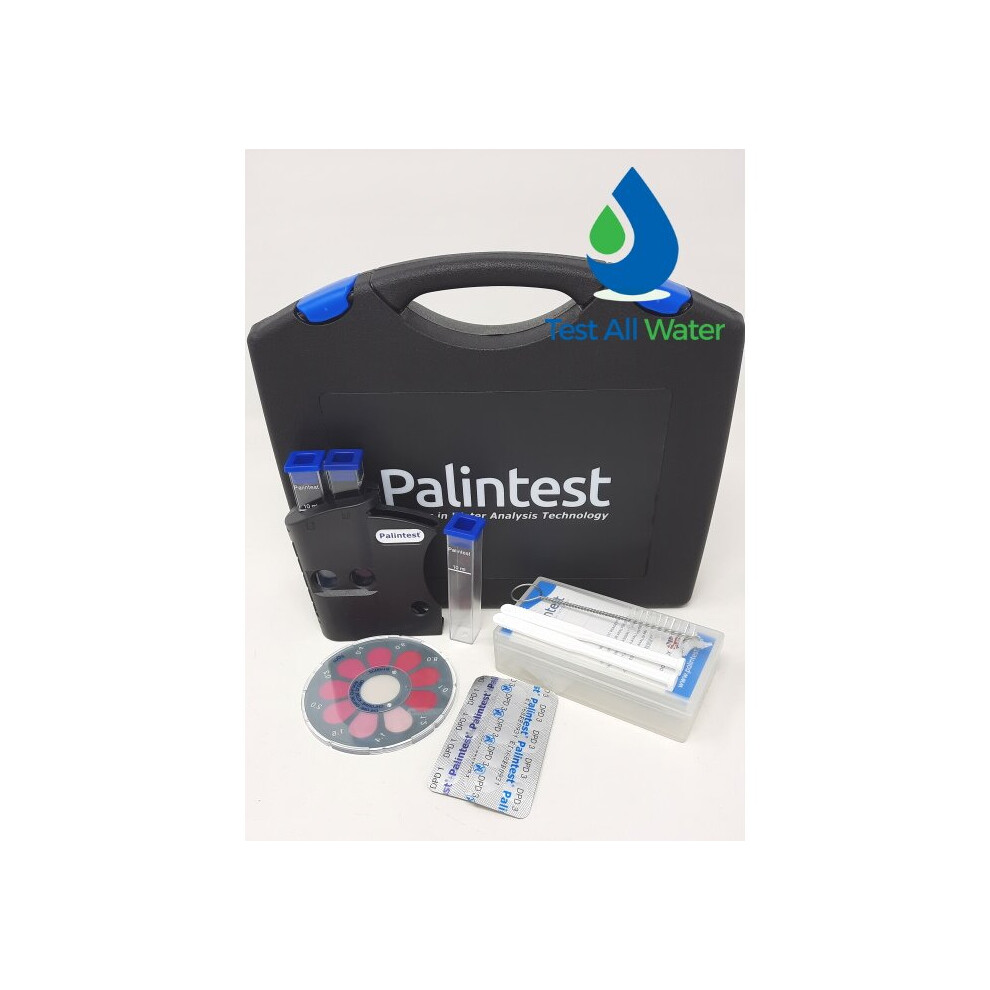 Palintest Contour Comparator Kit, Free+Total Chl 0-2mg/L Cl?