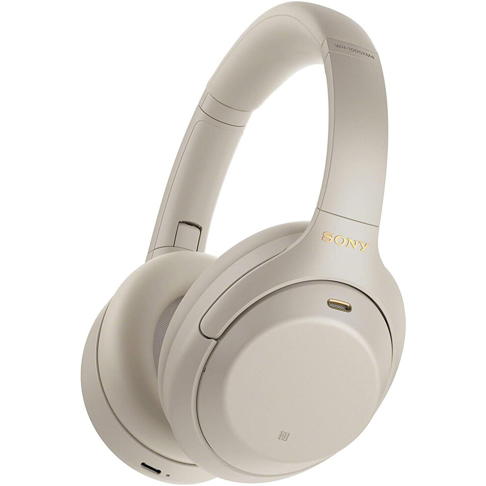 Sony WH-1000XM4 Wireless Industry Leading Noise Canceling Overhead Headphones with Mic for Phone-Call and Alexa Voice Control, ..