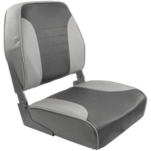 Springfield 1040653 Economy Folding Seat - Gray/Charcoal