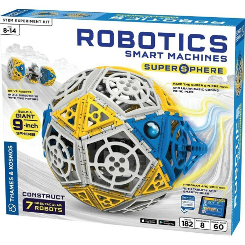 Thames & Kosmos Robótica: Máquinas Inteligentes - Kit de Experimento STEM Super Sphere