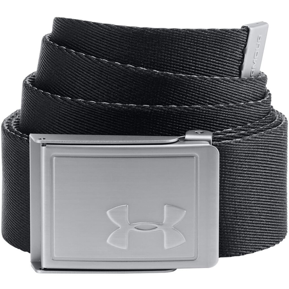 (OneSize) Under Armour Mens Reversible Webbing Belt 2.0 Cut To Fit