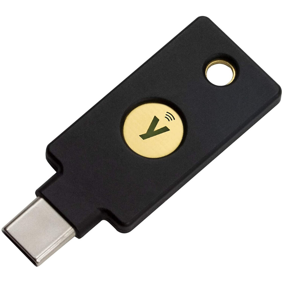 Yubico - Yubikey 5C Nfc - Two Factor Authentication Usb And Nfc Security Key, Fits Usb-C Ports And Works With Supported Nfc... - Image 6