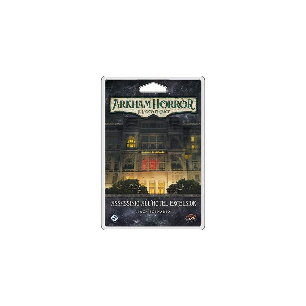 Asmodee iAHC38 Arkham Horror LCG - Assassination at Hotel Excelsior Card Game, Singles, Multi-Coloured