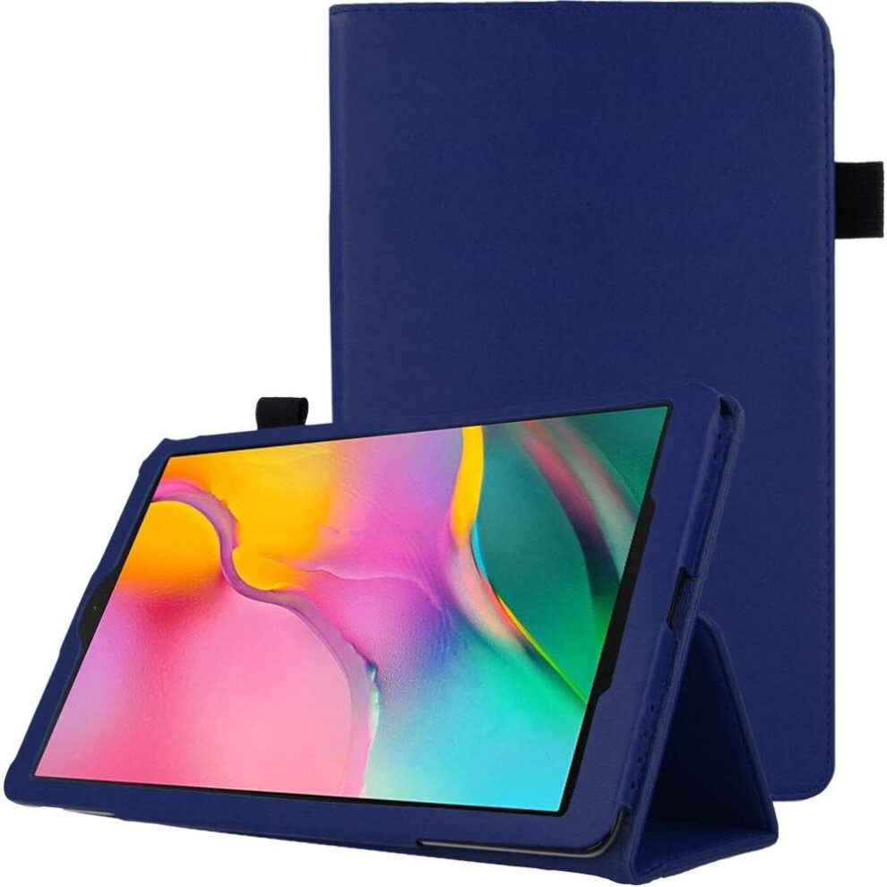 Techgear Leather Case For New Samsung Galaxy Tab A 10.1" 2019 (Sm-T510 / Sm-T515) Premium Pu Leather Slim Folio Stand Case...