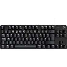 Logitech G413 TKL SE Mechanical Gaming Keyboard - Compact Backlit Keyboard with Tactile Mechanical Switches, Anti-Ghosting,...