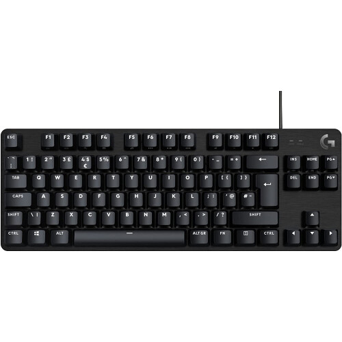 Logitech Logitech G413 TKL SE Mechanical Gaming Keyboard - Compact Backlit Keyboard with Tactile Mechanical Switches, Anti-Ghosting,...