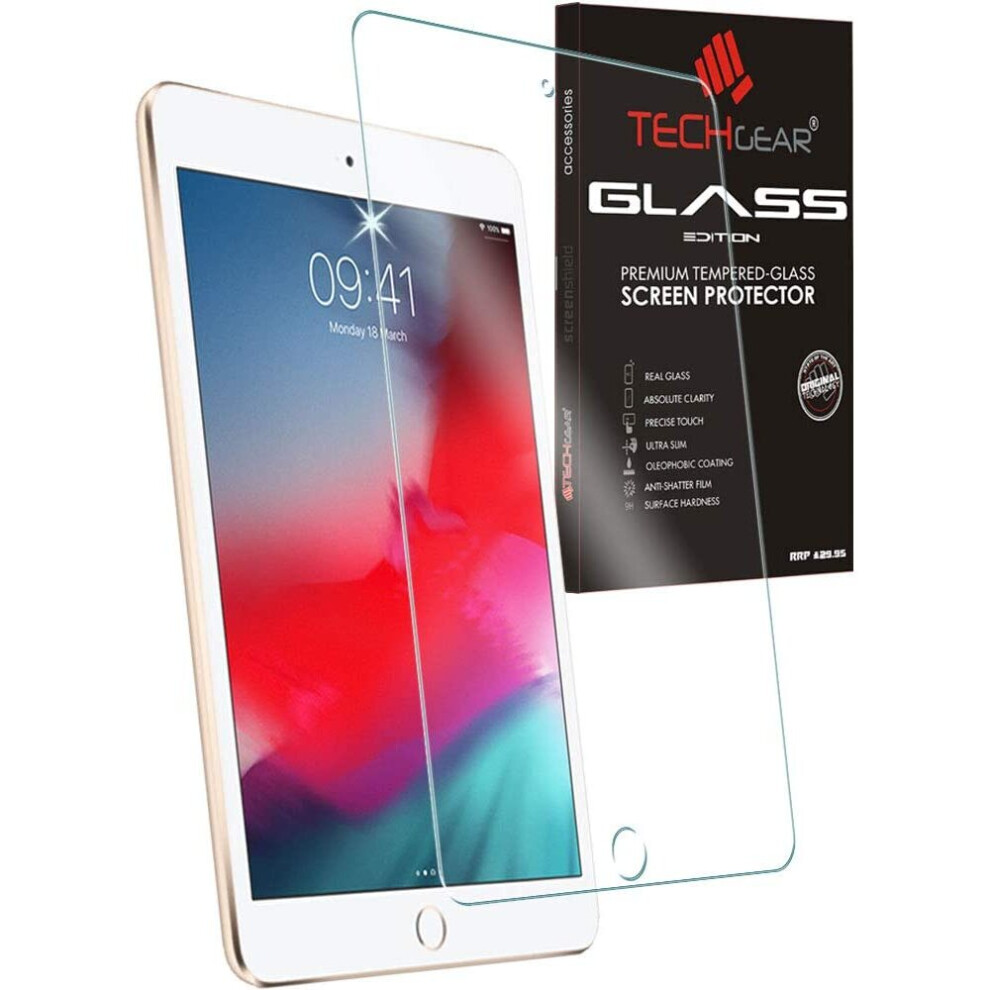 TECHGEAR Anti-Glare Screen Protector for iPad Mini 5th Generation 2019 - MATTE GLASS Edition Genuine Tempered Glass Screen...