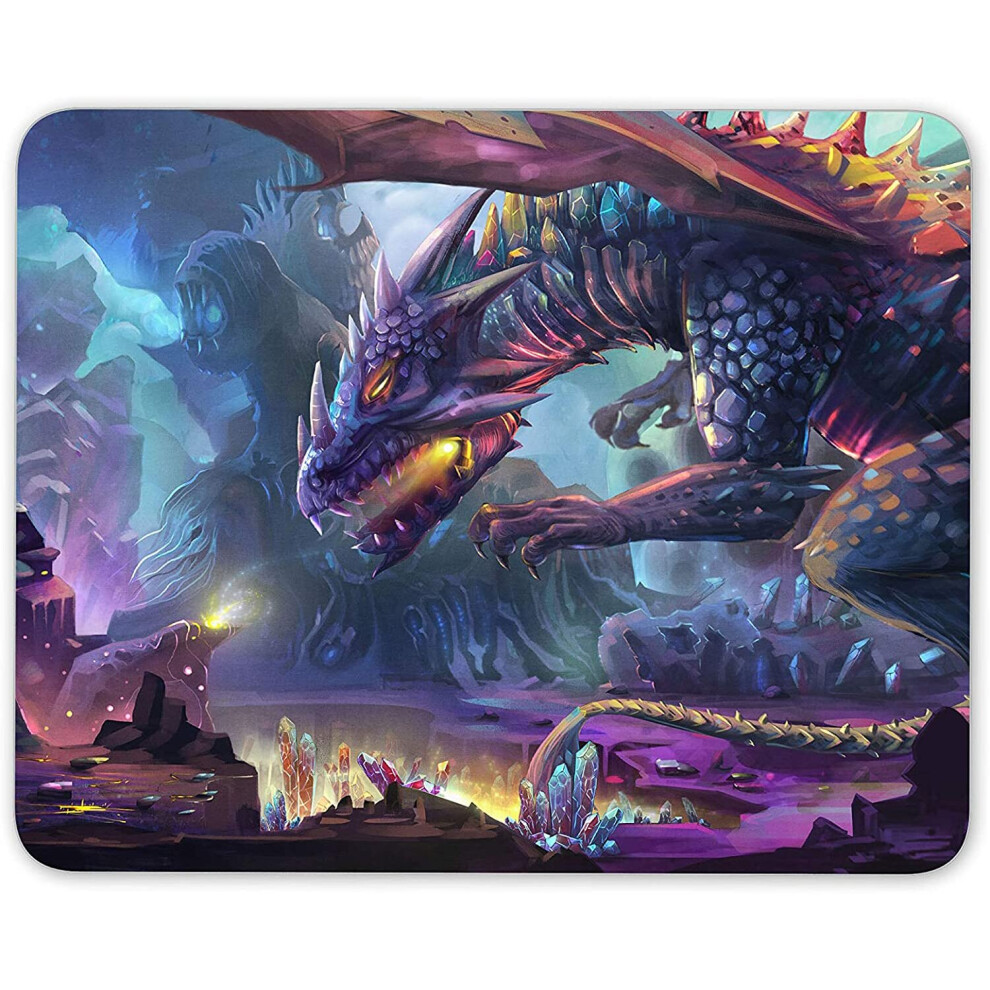 Mythical Dragon Mouse Mat Pad - Fantasy Game Gamer Teen Fun Computer #16455 7625941626145