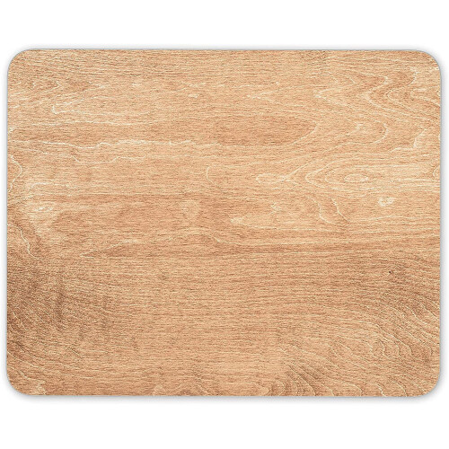 Oak Wood Grain Effect Mouse Mat Pad - Carpentry Joiners Fun Computer #14917