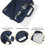 Techgear TECHGEAR Case for 14" - 14.6" Laptops, Portable Multi-function Laptop Case with Adjustable Shoulder Strap, Luggage Strap &... 4