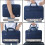 Techgear TECHGEAR Case for 14" - 14.6" Laptops, Portable Multi-function Laptop Case with Adjustable Shoulder Strap, Luggage Strap &... 5