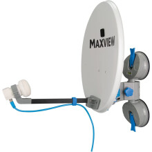 Maxview Remora 40 Suction Mount Satellite Kit Twin LNB