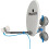 Maxview Remora 40 Suction Mount Satellite Kit Twin LNB 1