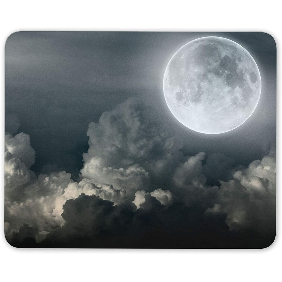 Awesome Night Sky Mouse Mat Pad - Moon Clouds Planets Space Gift Computer #14056 7625893049597