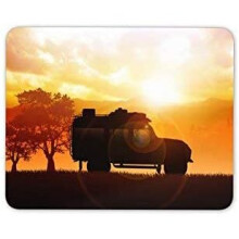 Cool Safari Car Mouse Mat Pad - Jeep Land Rover Dad Brother Gift Computer #8644