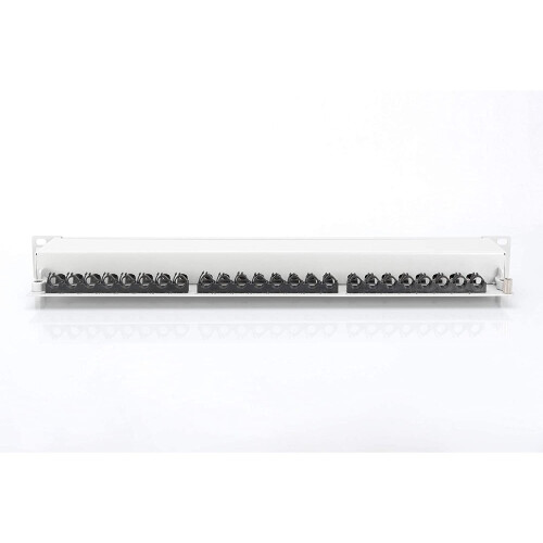 Patch panel - Digitus - DN-91624S-EA-B - Cat6a - RJ-45 - 24 portas - 1U 2