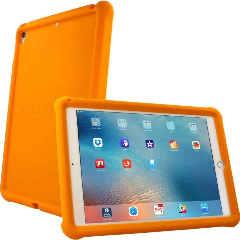 Techgear Bumper Case Fits Apple Ipad Air 3 2019 / 3Rd Gen, Ipad Pro 10.5", Rugged Shockproof Soft Rubber Edge Protective Easy...