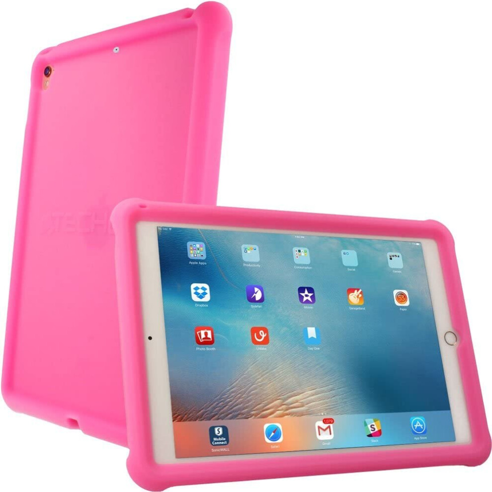 Techgear Bumper Case Fits Apple Ipad Air 3 2019 / 3Rd Gen, Ipad Pro 10.5", Rugged Shockproof Soft Rubber Edge Protective Easy...
