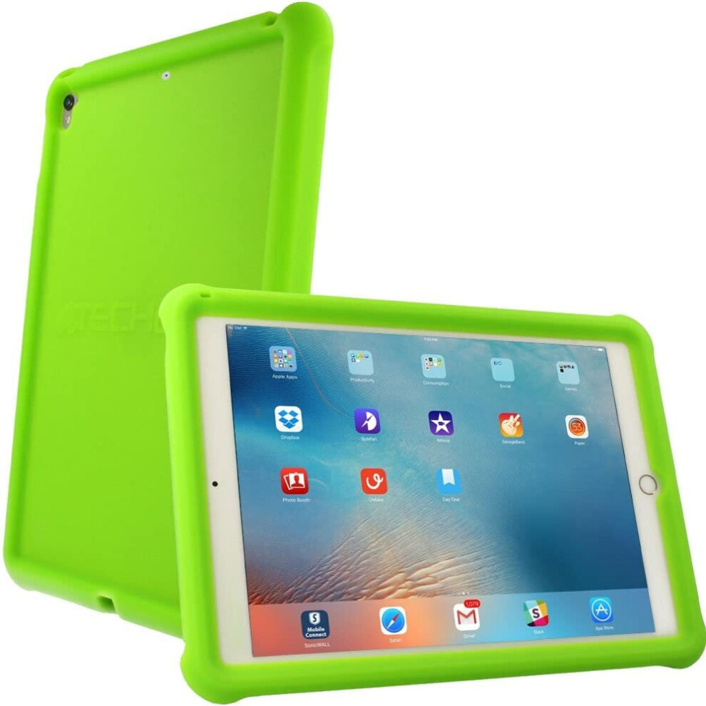 TECHGEAR Bumper Case fits Apple iPad Air 3 2019 / 3rd Gen, iPad Pro 10.5", Rugged Shockproof Soft Rubber Edge Protective Easy...