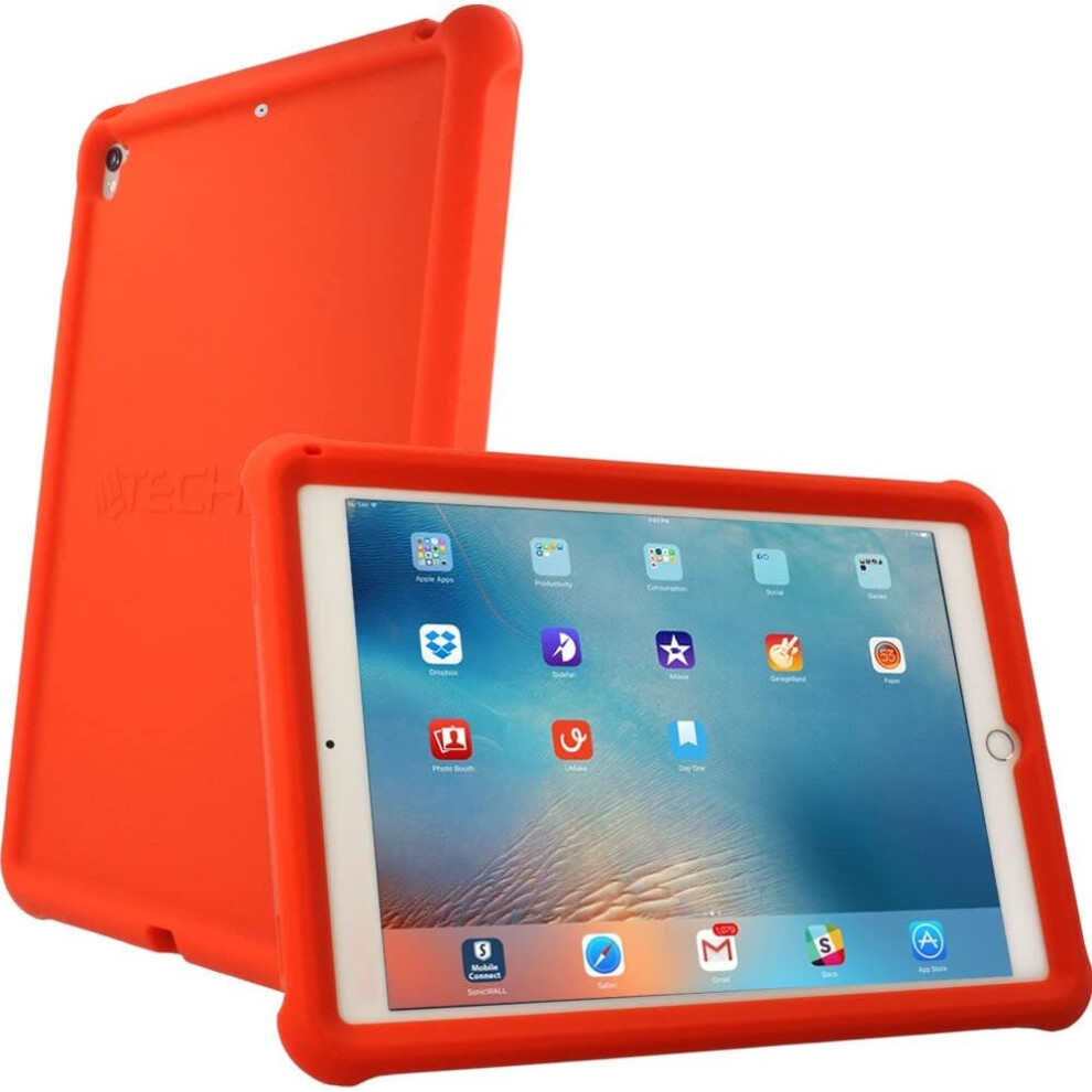 Techgear Bumper Case Fits Apple Ipad Air 3 2019 / 3Rd Gen, Ipad Pro 10.5", Rugged Shockproof Soft Rubber Edge Protective Easy...