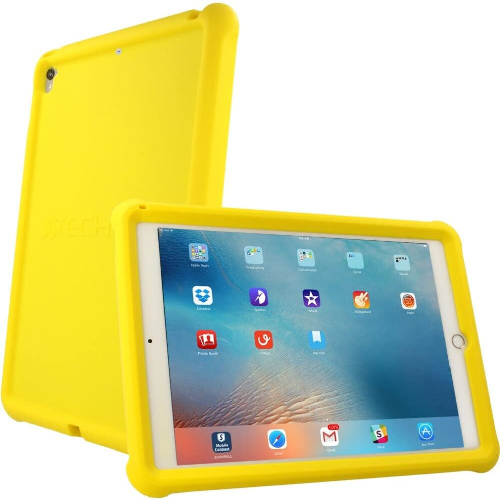 TECHGEAR Bumper Case fits Apple iPad Air 3 2019 / 3rd Gen, iPad Pro 10.5", Rugged Shockproof Soft Rubber Edge Protective Easy...