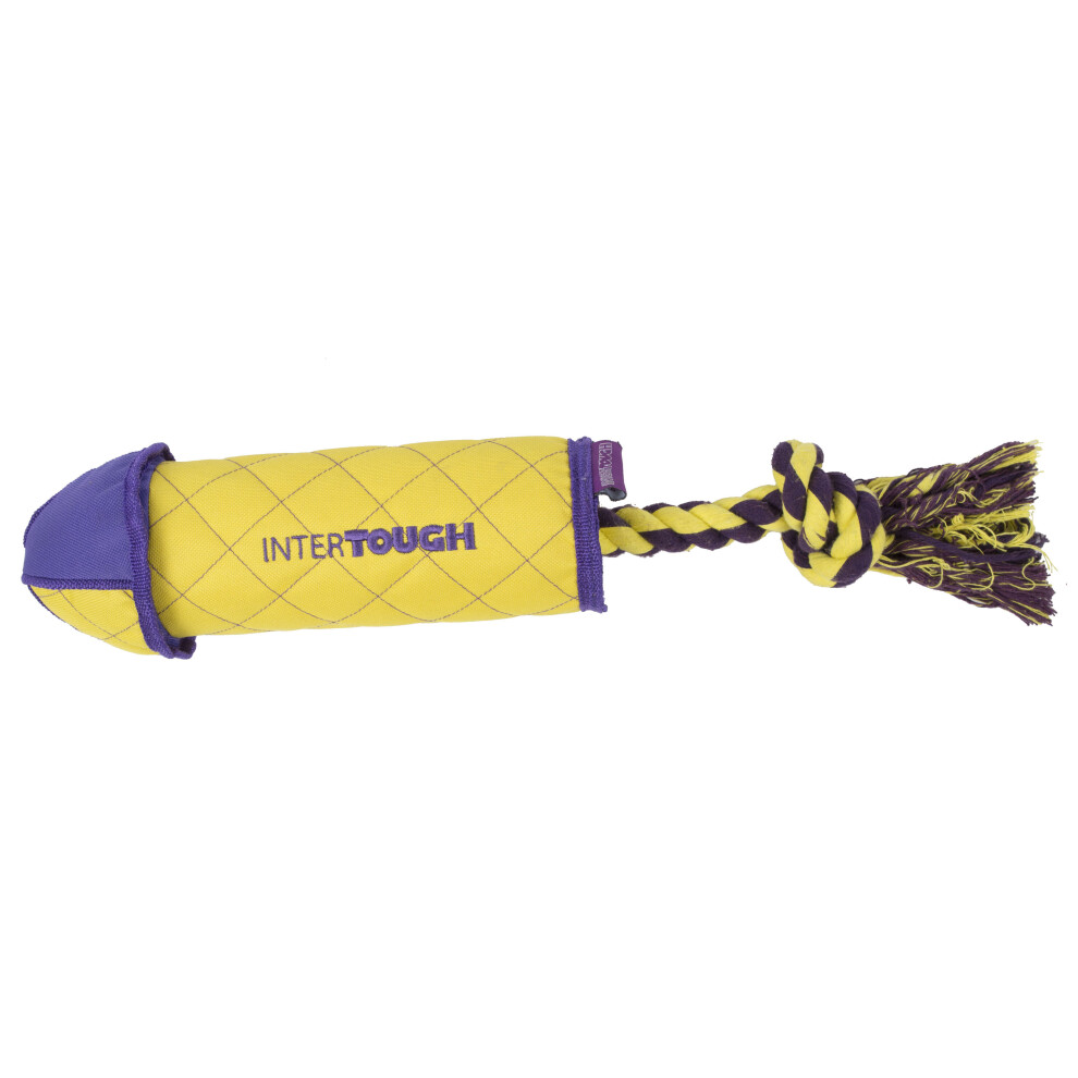 Intertough Rocket Launcher Dog Pull Fetch Toy 40 X 8cm