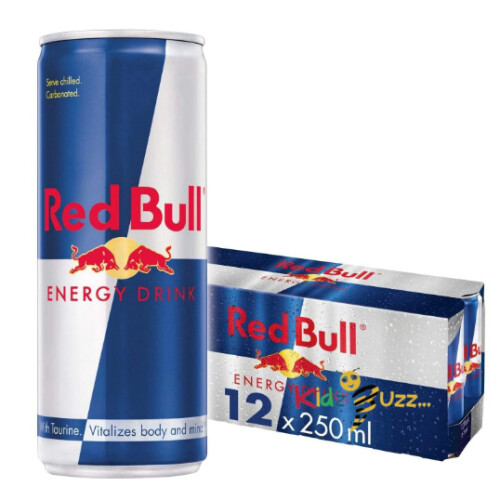 Red Bull (Pack Of 12) Redbull Energy Drink