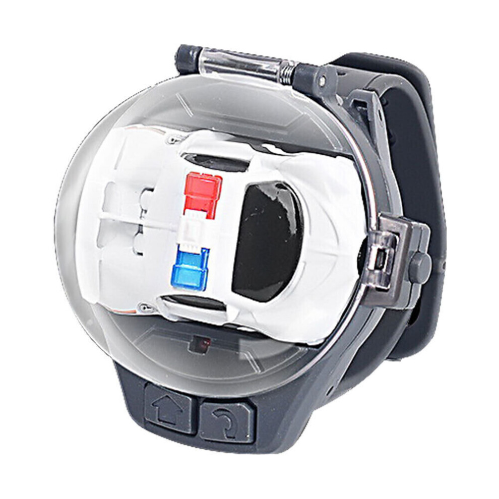 Photos - Parts for Drones & RC models  Watch RC Car Toy RC Mini Remote Control Car Watch Accompany with Your Kids FP(White)