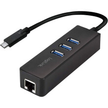 USB-C 3-Port-Hub Gigabit RJ45