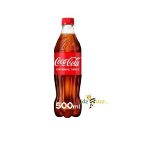 Coca Cola (Pack of 24) Coca-Cola Original Taste Bottle 500ml