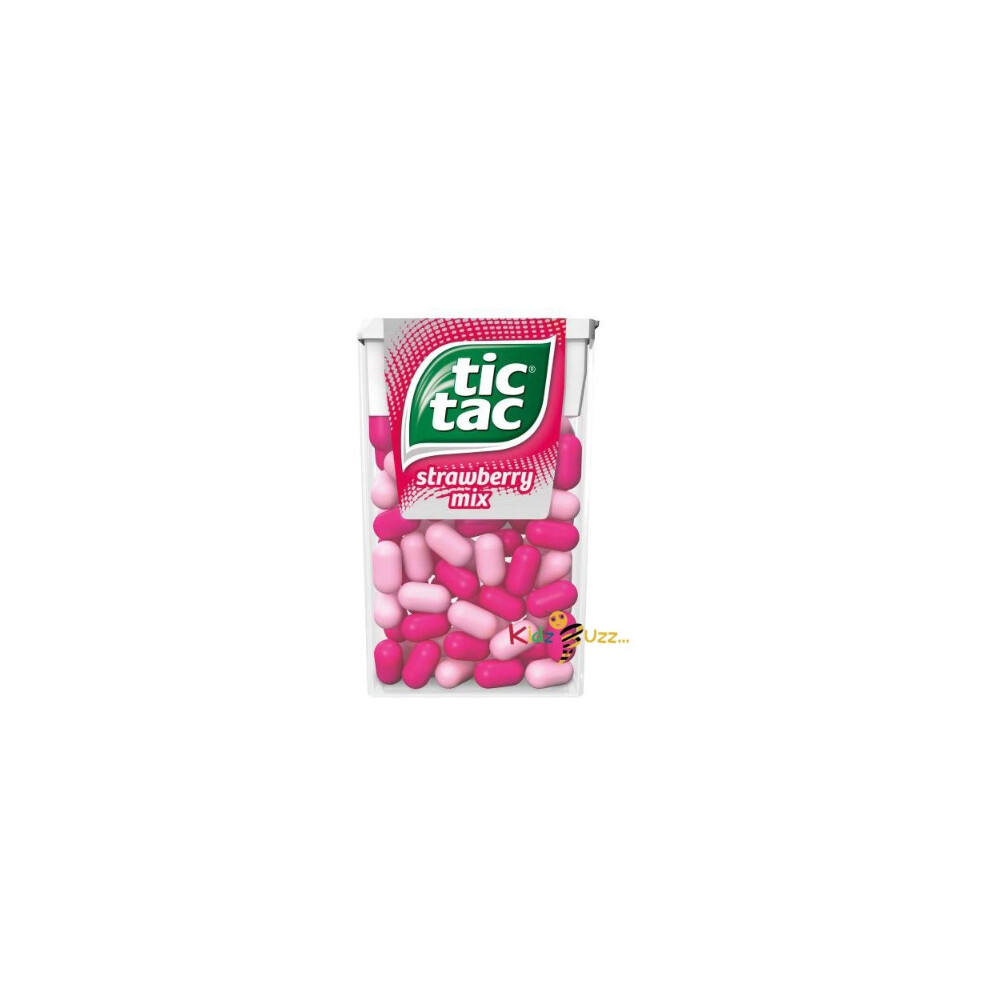 Tic Tac Stawberry Mix 24x18g