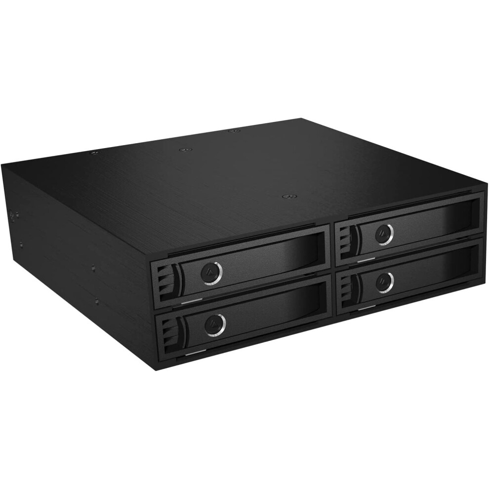 Icybox Ib-2242Ssk Backplane For 4 X 2.5-Inch Hdds/Ssds - Black 4250078160588