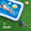 (79") SPLASH! Large Inflatable Swimming Paddling Pool 2
