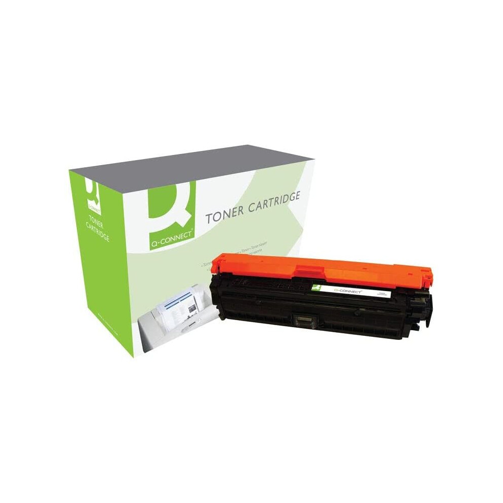 Remanufactured Q-Connect Toner For Hp Ce740a Toner Cartridge, Black 5021839023089