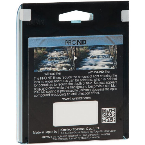 Hoya YPND000482 Pro ND-Filter (Neutral Density 4, 82mm) 2