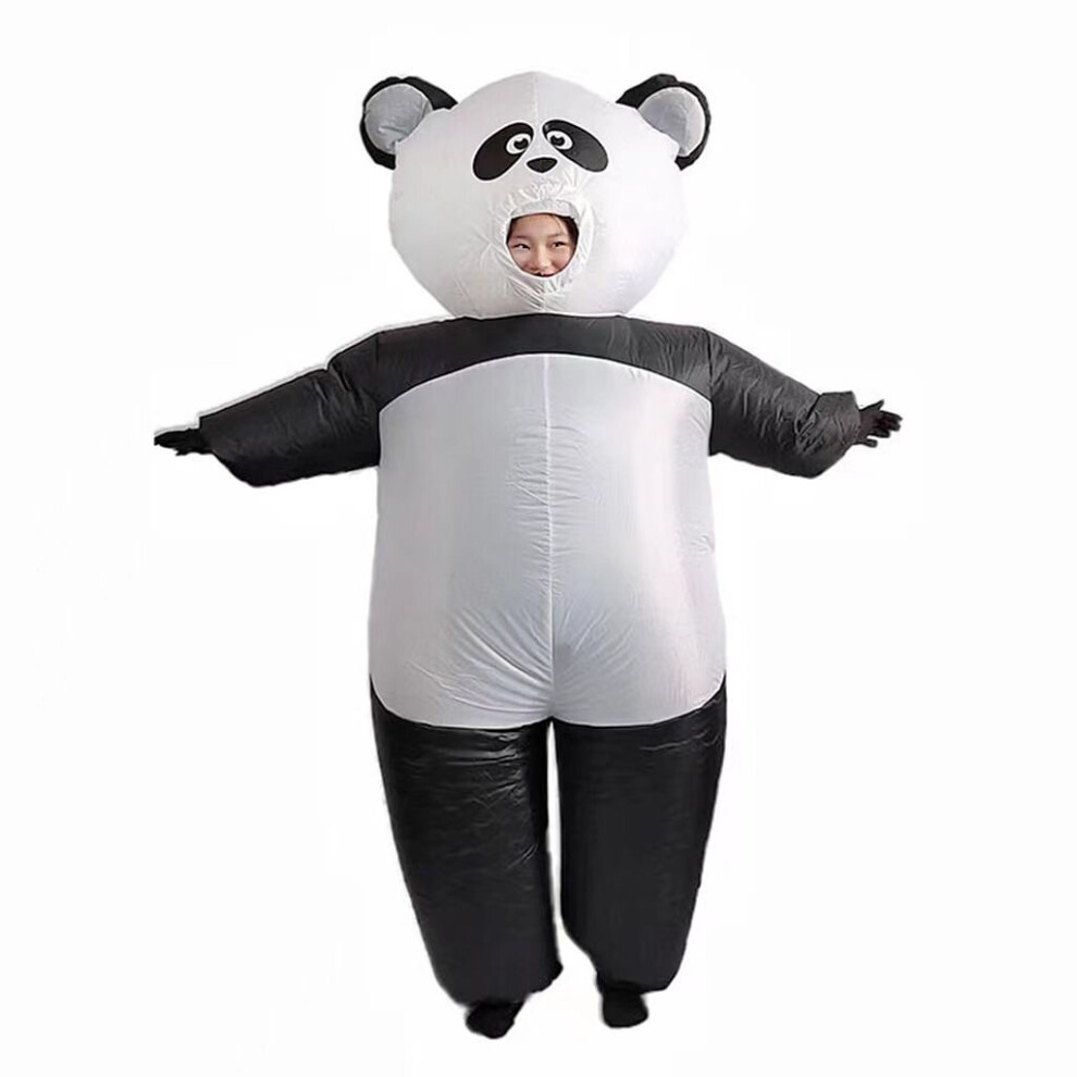 (Panda) Fun Inflatable Animal Costume Halloween Cosplay Carnival Masquerade Set Not,Specified