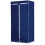 Vivo Single Canvas Fabric Wardrobe Rail Clothes Storage Cupboard Student Flat Closet 2