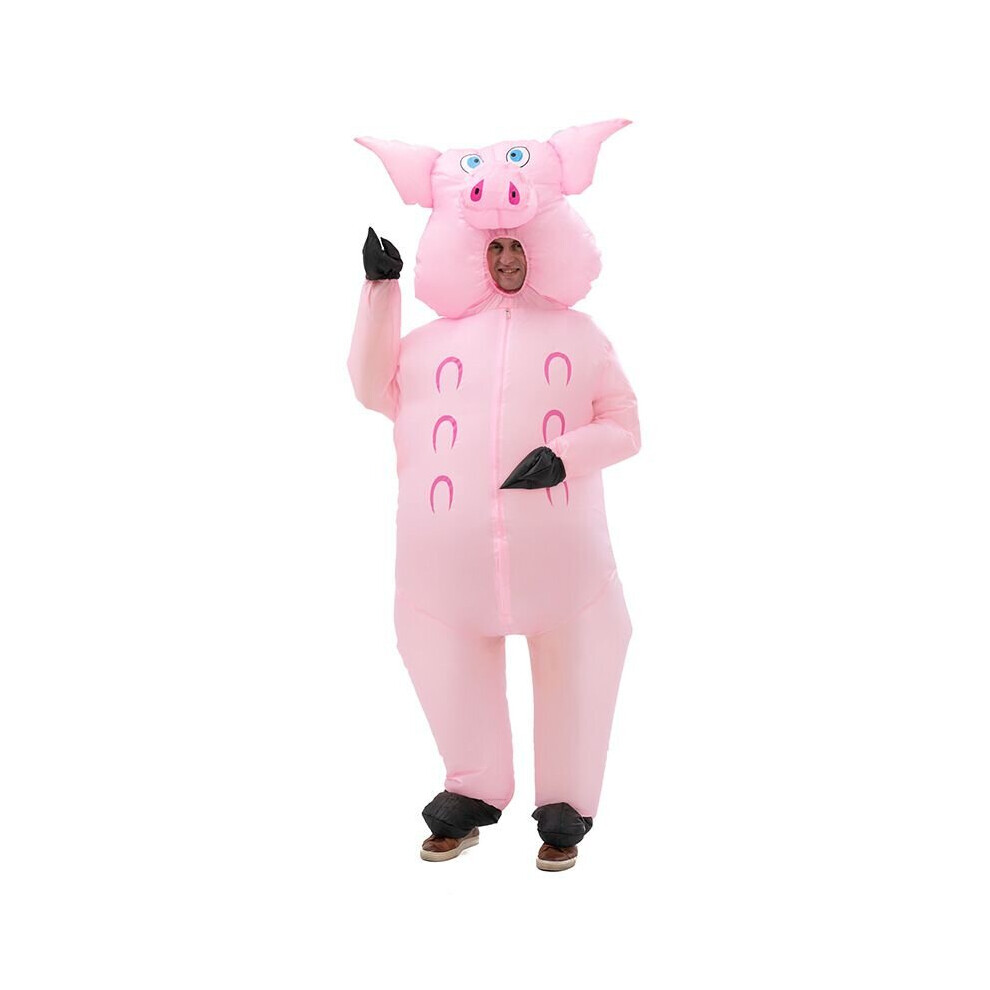 (Pig) Fun Inflatable Suit Cosplay Adult Fancy Dress Party Costume