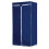 Vivo Single Canvas Fabric Wardrobe Rail Clothes Storage Cupboard Student Flat Closet 4