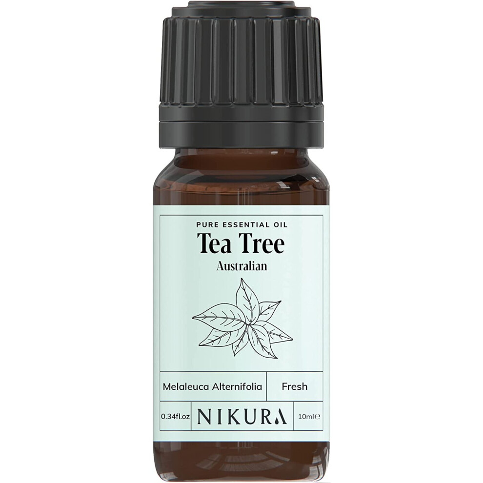 Nikura | Tea Tree (Australian) Essential Oil - 10ml - 100% Pure