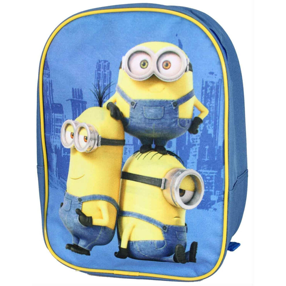 Kids Rucksack Minions Shoulder Strap Travel Bags