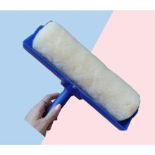 9 Inch Paint Roller With Splatter Guard Shield Polyester Roller