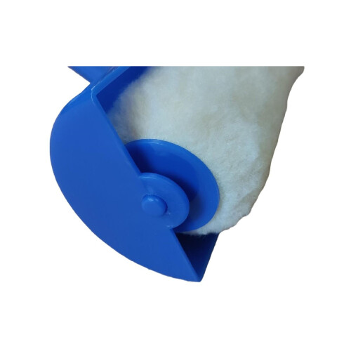 9 Inch Paint Roller With Splatter Guard Shield Polyester Roller 2
