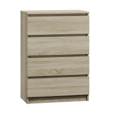 (4 Drawer) MODERN - Sonoma Light Oak Chest Of Drawers