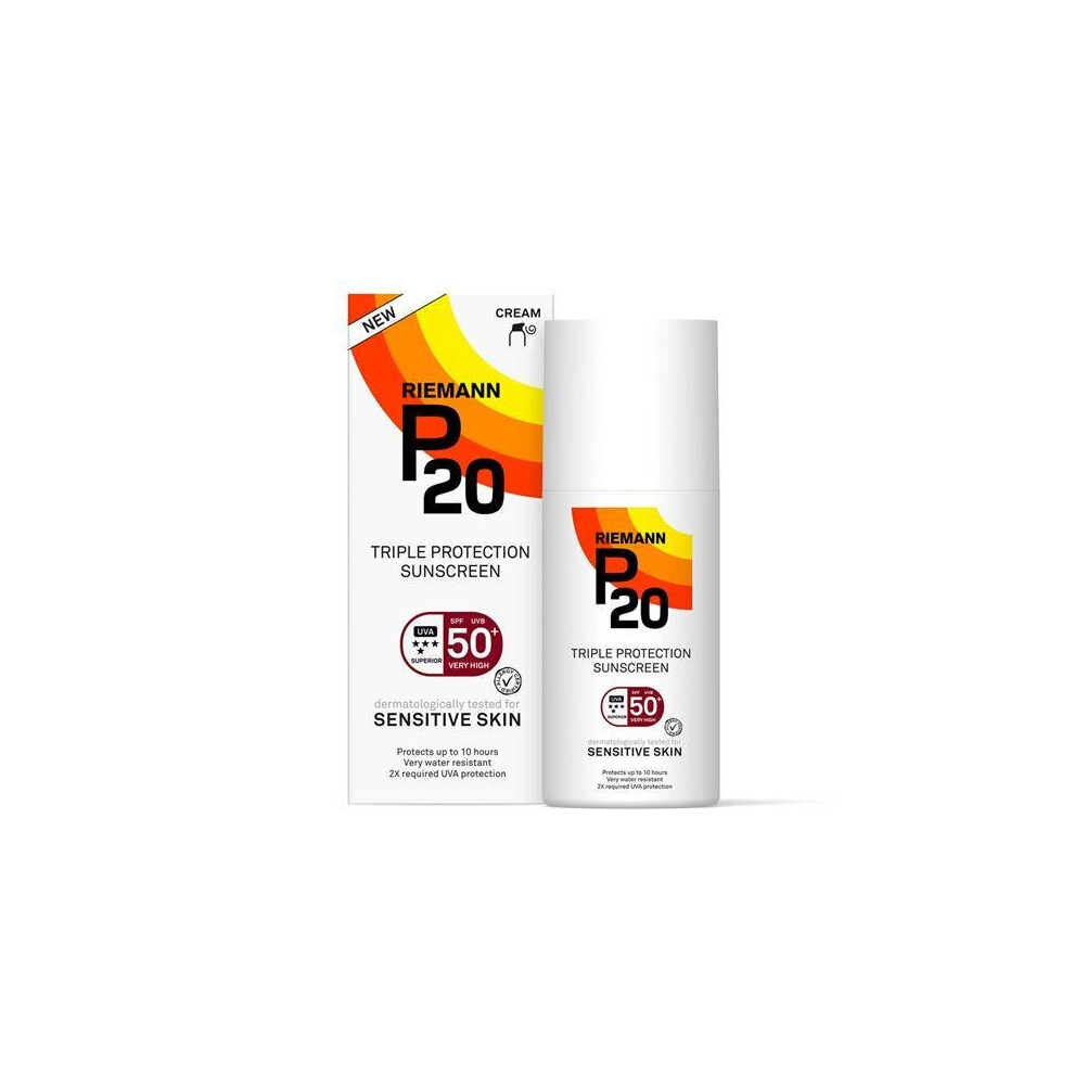 P20 SENSITIVE SKIN SPF50 CREAM SUNSCREEN