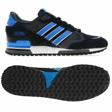 (12, Black Blue) ADIDAS ORIGINALS ZX 750 MEN'S TRAINERS SHOES